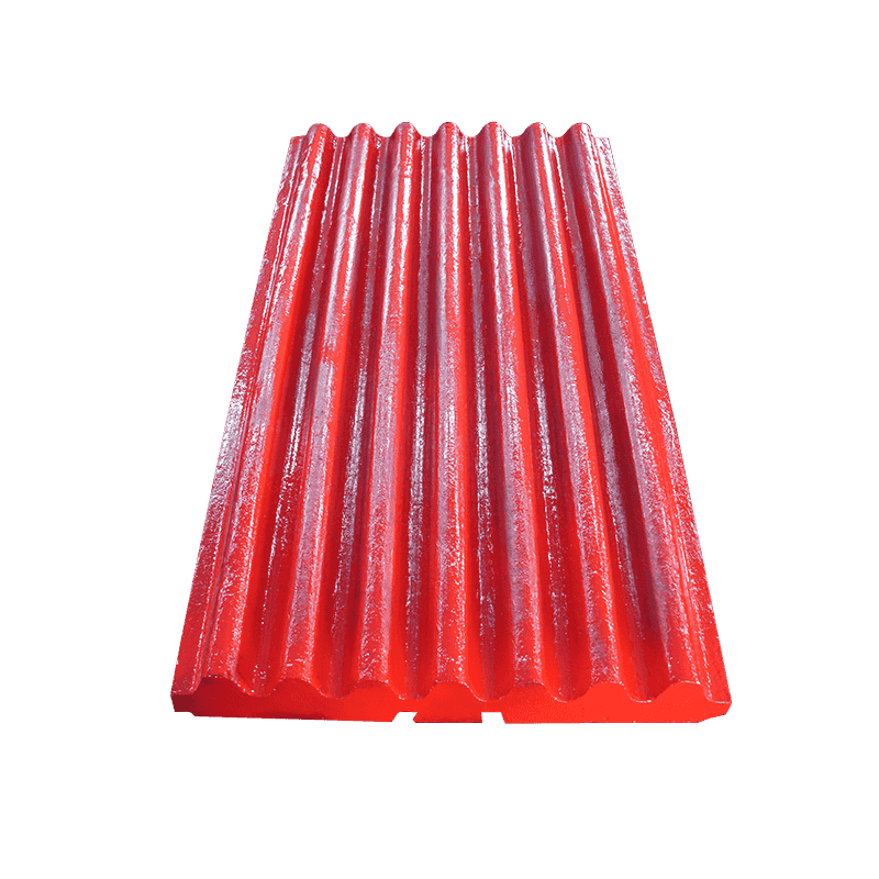 Máy nghiền hàm Tấm hàm di động bằng thép mangan cao